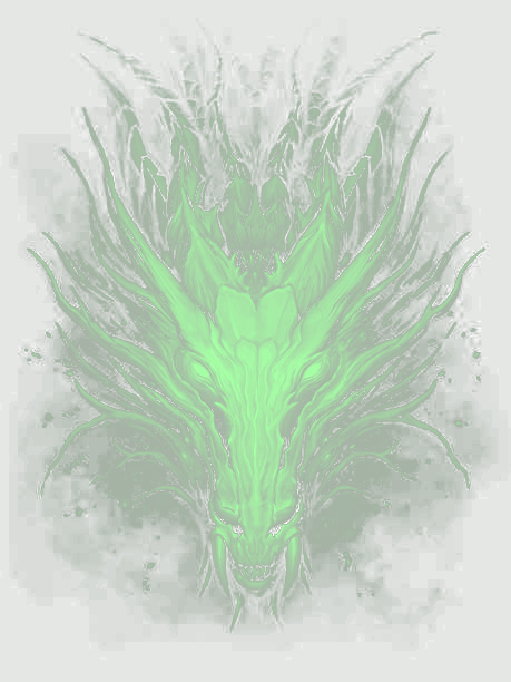 Realistic Dragon Stare Shadow